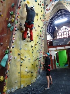 Good lead belaying